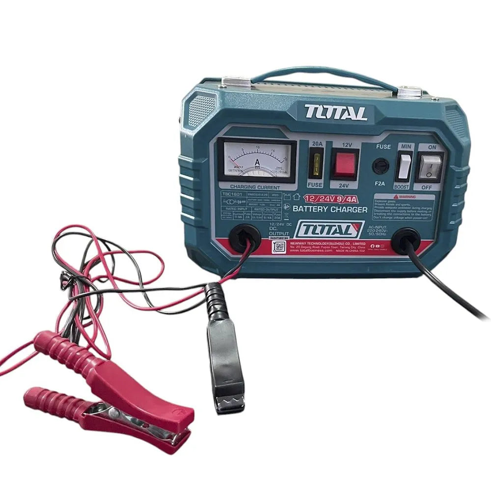 Cargador Portátil de Baterías 12V/24V TOTAL | 20 Amperios Inteligente S1770