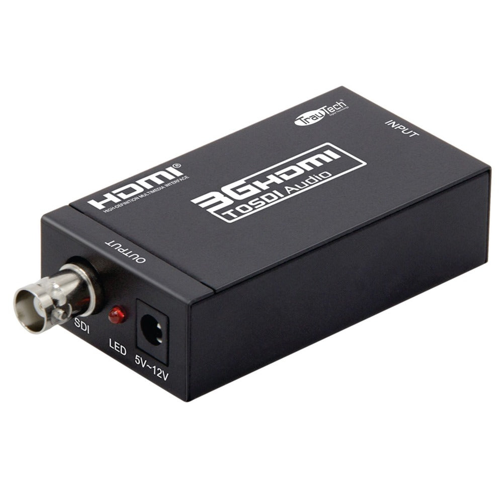 Convertidor HDMI a SDI metálico TRAUTECH 1080p Cámaras S1253