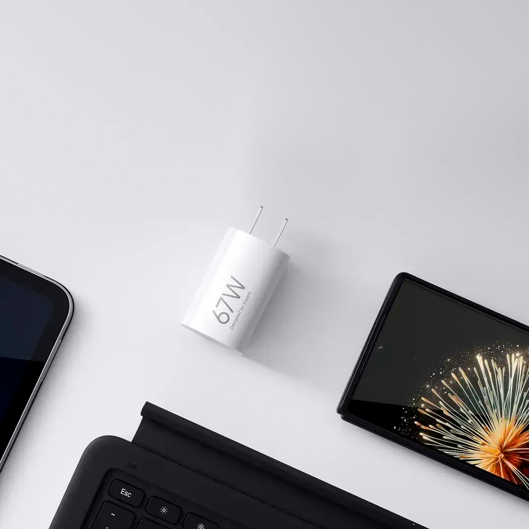 Cargador de Pared Xiaomi 67W GaN USB Tipo-C con Cable Incluido S2111