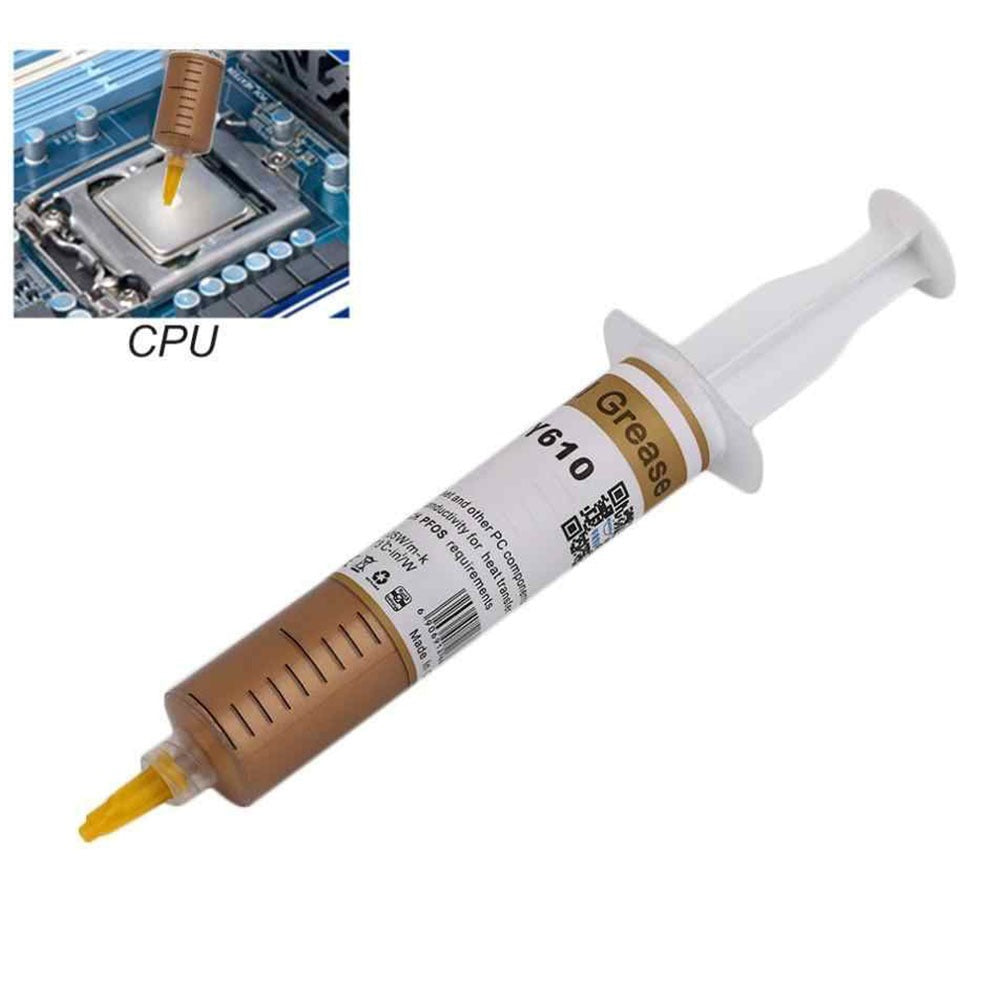 Pasta Termica HY610 dorada 20g silicona refrigerante para PCU S0832
