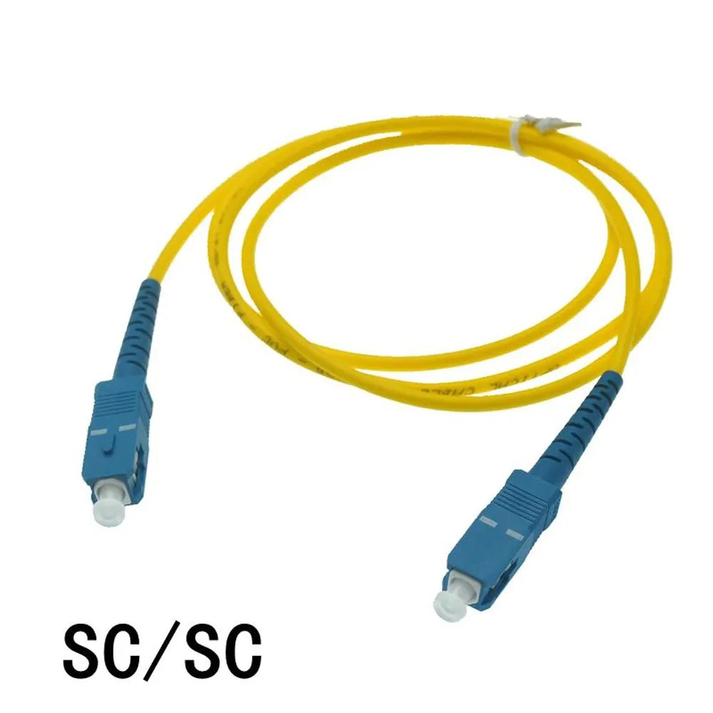 Cable Patch Cord de Fibra Optica OM3 3.0mm SC-SC 50dB 9 125 1.5 Metros S1465