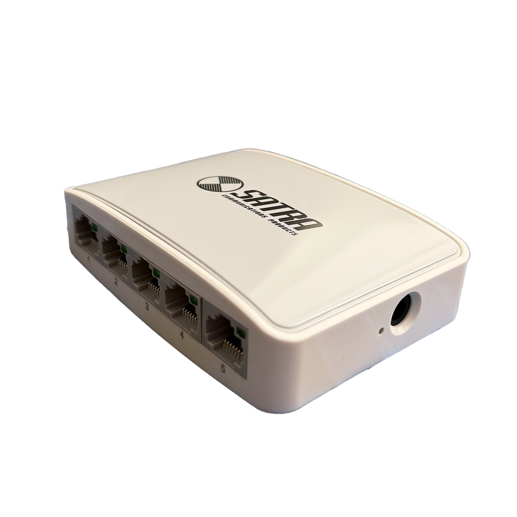 Switch Ethernet 5 Puertos 10/100 Mbps Satra Auto MDI/MDIX S2032