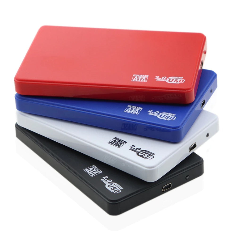 Case Disco Duro Externo Sata 2.5 Usb 2.0 presion- Rojo S1090