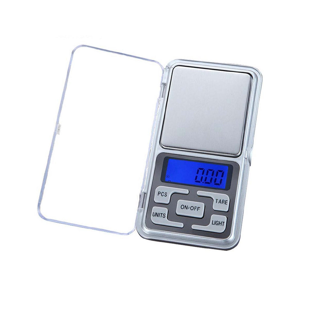 Balanza Gramera Digital de Bolsillo 0.1g a 500g | Joyería y Alta Precisión S0154