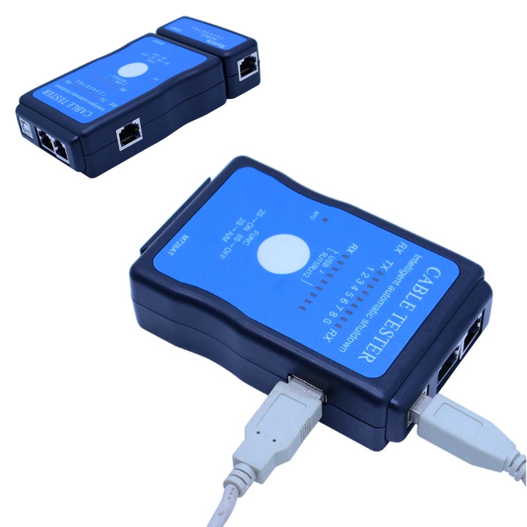 Probador Cable de Red USB impresora Rj45 Rj11 LAN M726AT testeador S0971