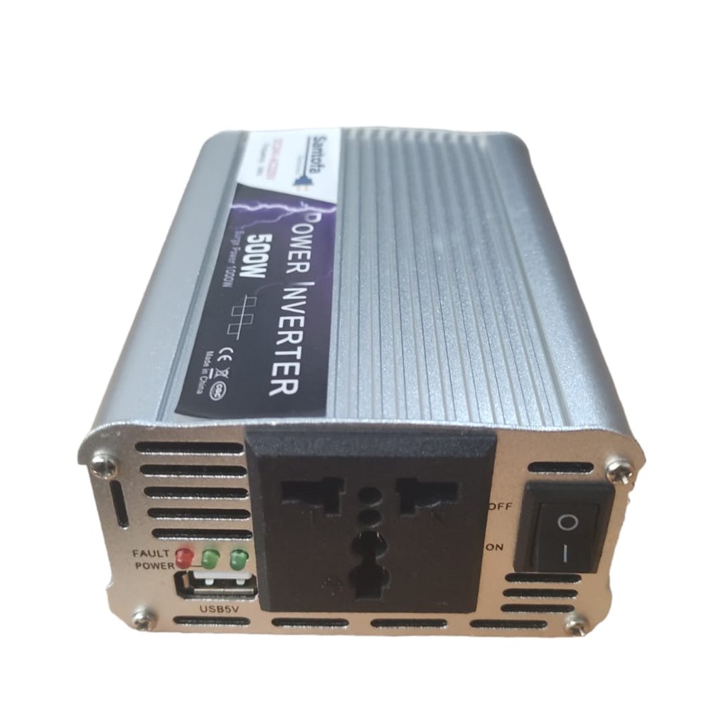 Inversor de Corriente 24V a 220V | 500W - 1000W Pico | USB SANTOFA S1382