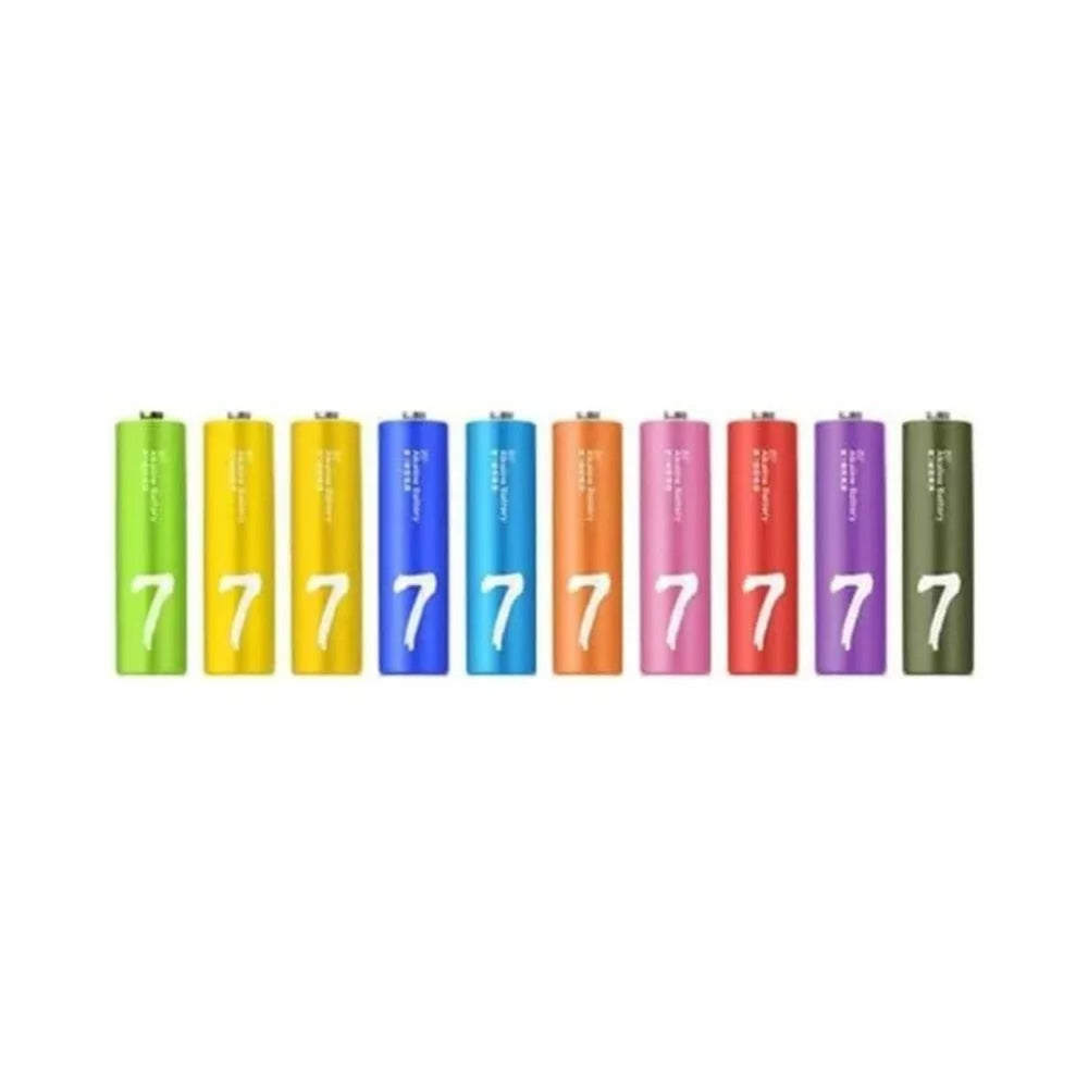 Pack de 10 Pilas Alcalinas AAA Xiaomi LR03 1.5V Multicolor S2125