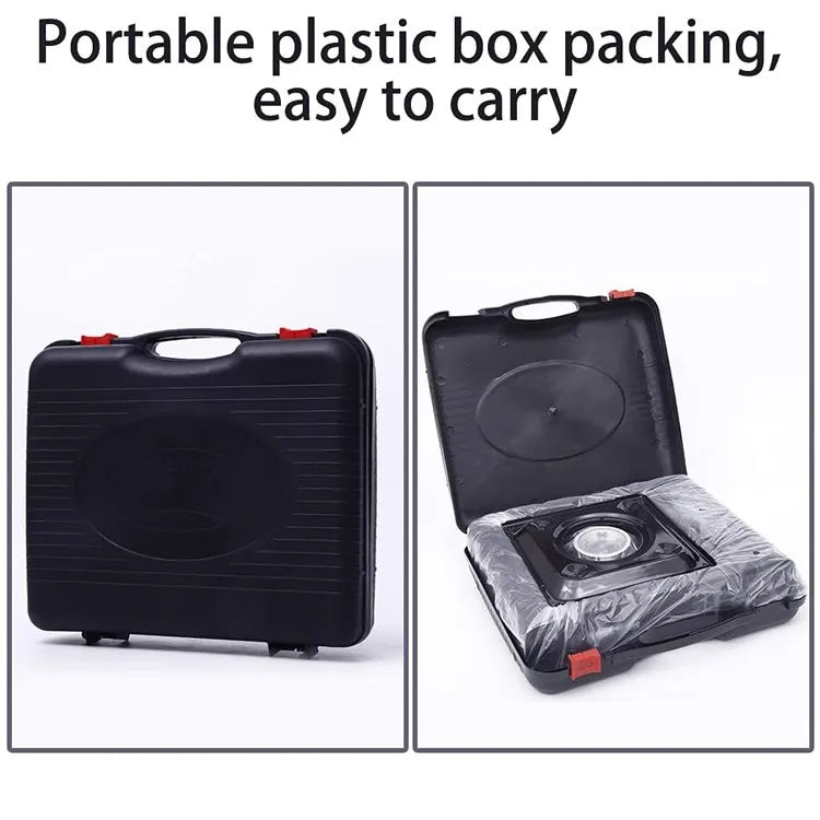 Cocina a Gas Portatil 1 Hornilla 2 en 1 + Gas 480ml Camping S1414