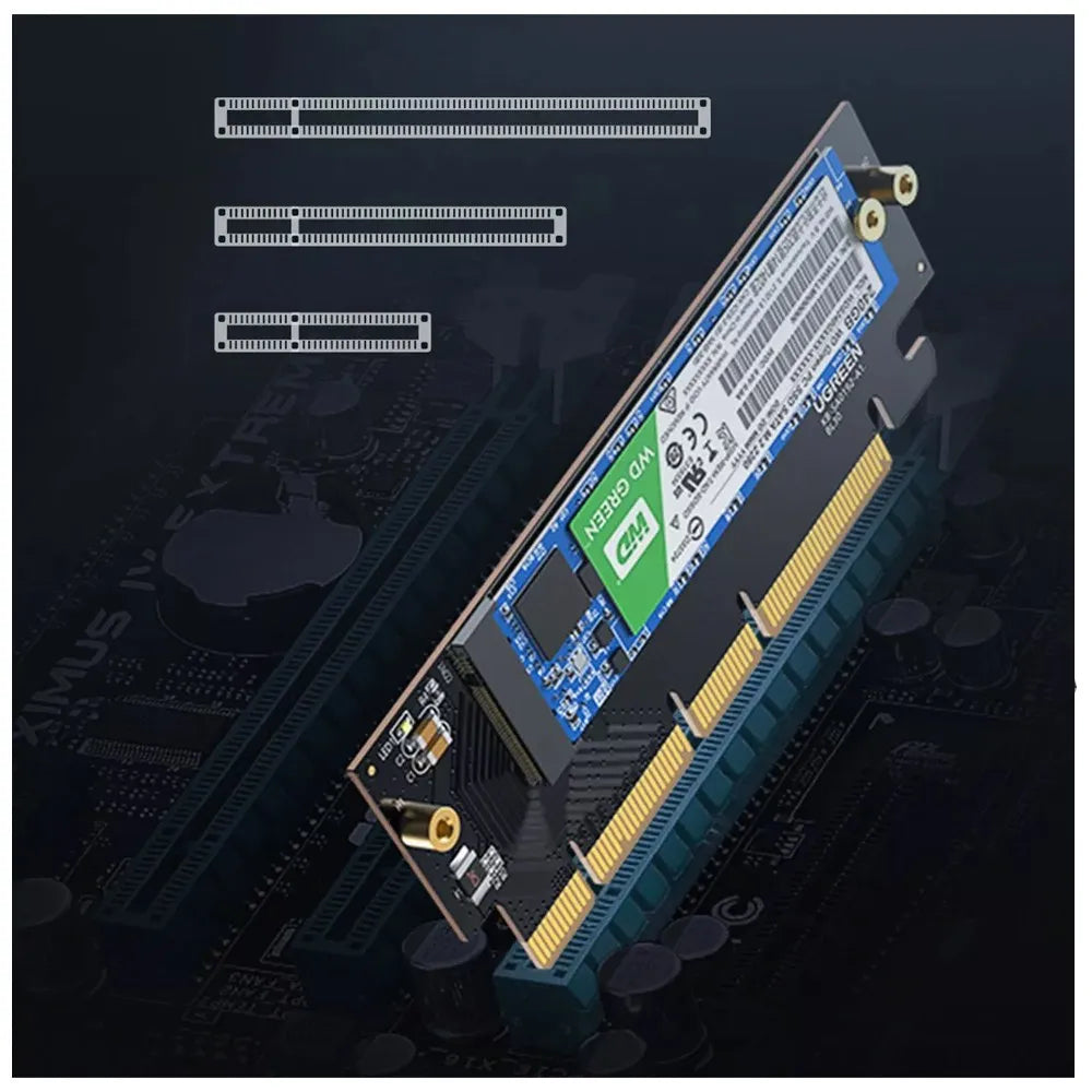 Tarjeta de Expansión UGREEN PCIe 4.0 a M.2 NVMe Cm465 Gen 4 x 16 S1539
