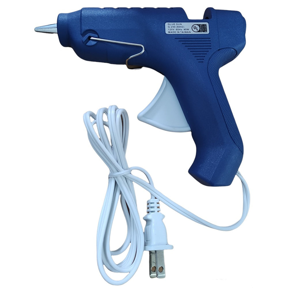 Pistola para Silicona Falessa 40W | Incluye 2 Barras de 10cm | Azul S0879-1