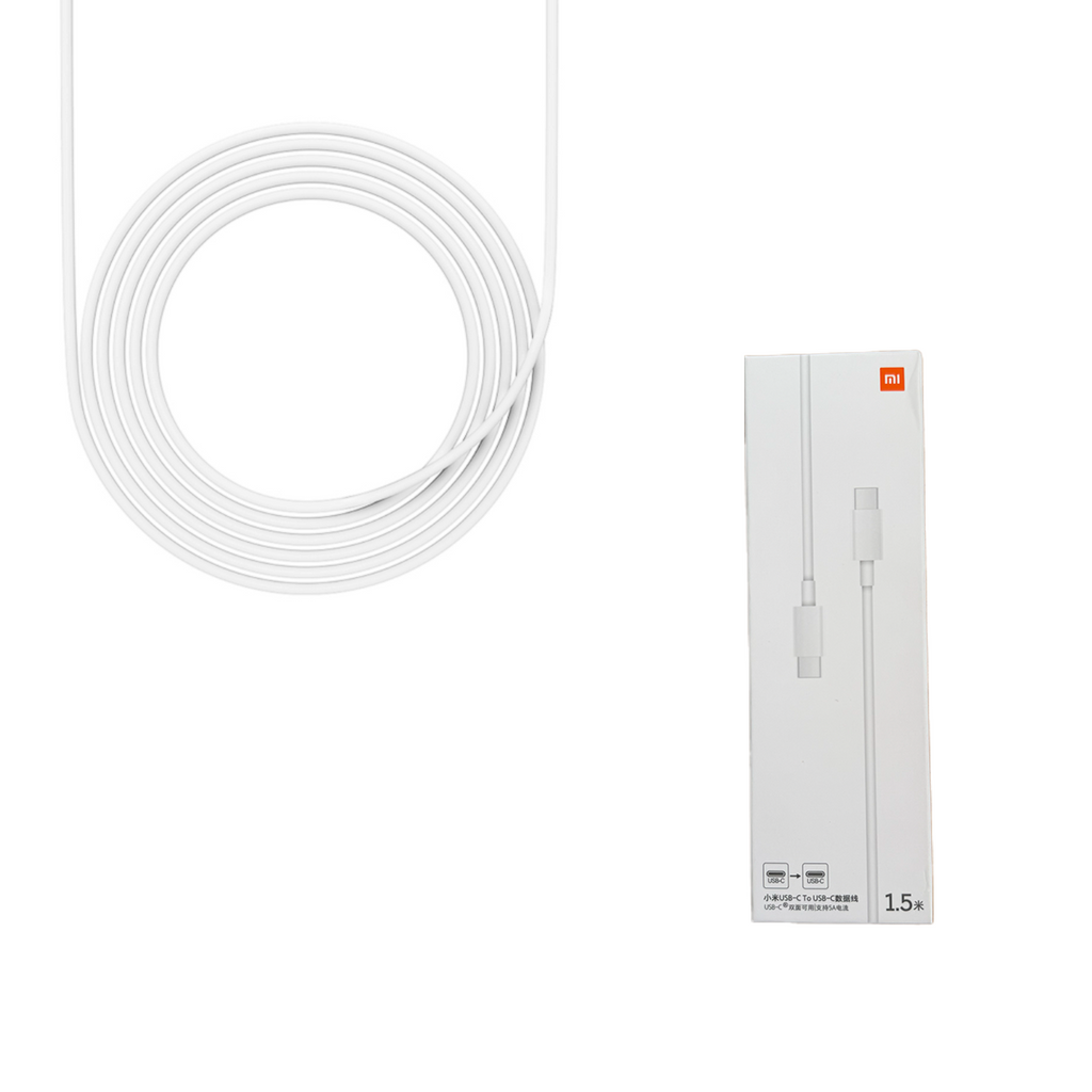 Cable Xiaomi USB-C a USB-C de Carga Rápida 3A 1.5 metros Original S2036