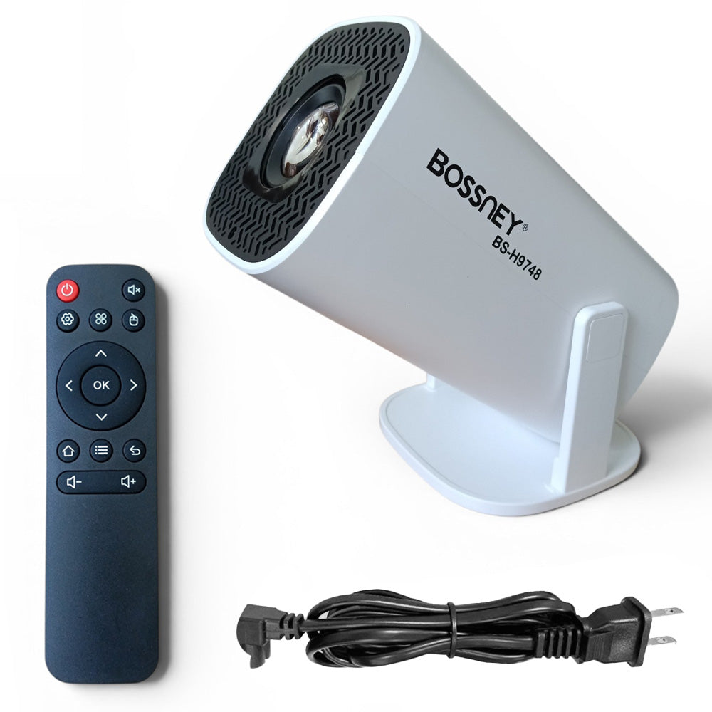 Proyector WiFi 5G 4K 1080P Full HD Bluetooth 5.0 Android 11 BOSSNEY BS-H9748 S2120
