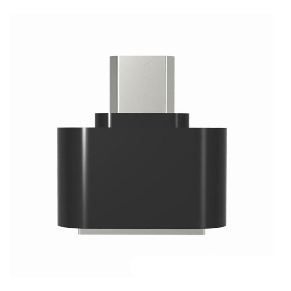 Convertidor Adaptador Otg Micro Usb Macho A Usb 2.0 Hembra - Negro S0831