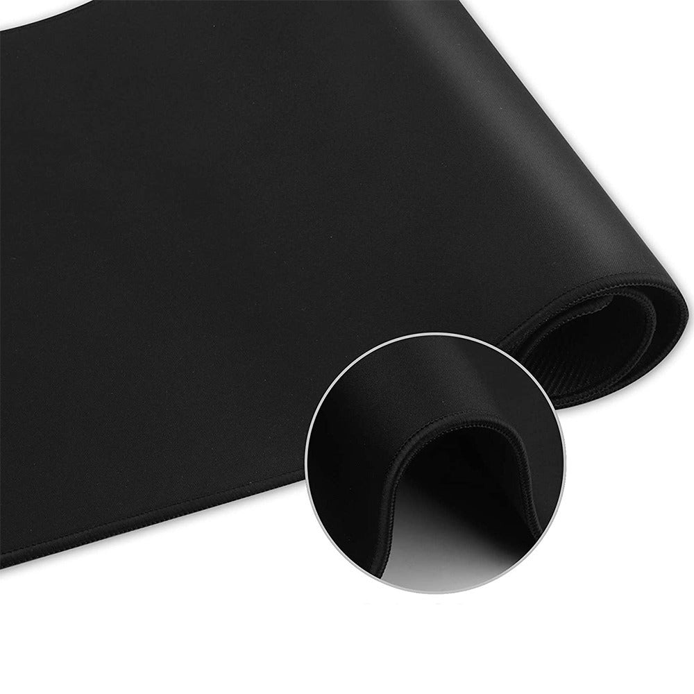Mouse pad Base Escritorio Extra Large 30x80cm Computador Negro S0649-57