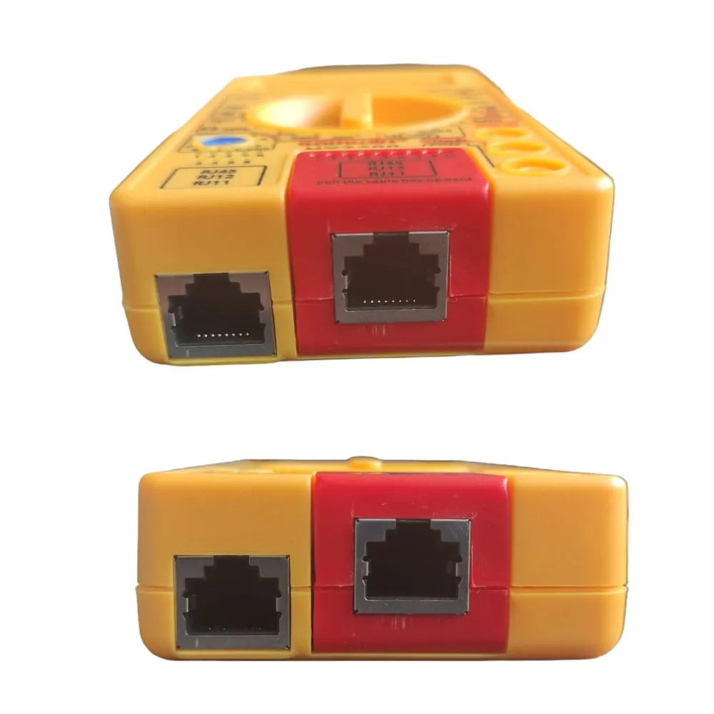 Multimetro Digital de Bolsillo con Lan Tester Probador RJ45 SAMWIN S1478