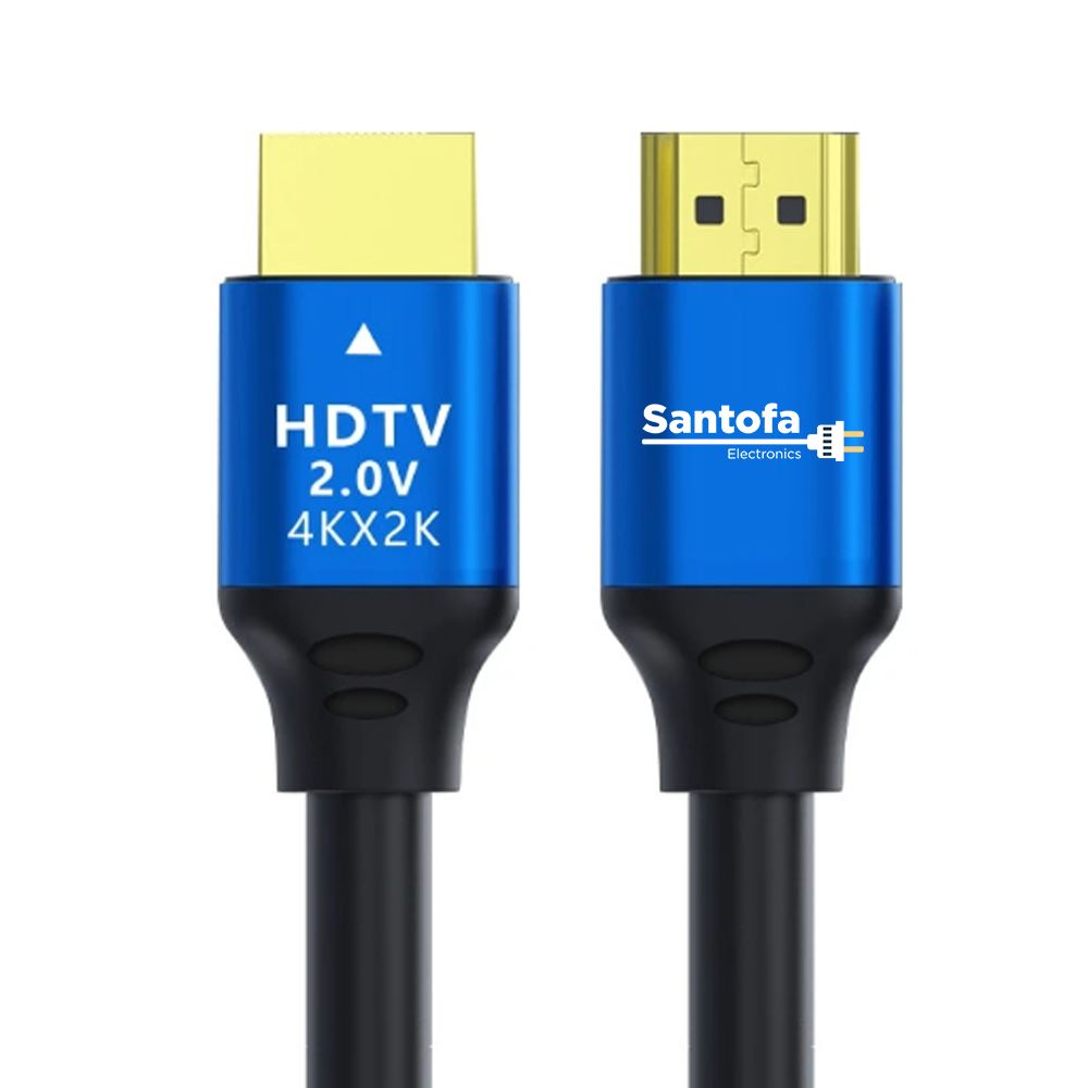 Cable HDMI 2.0 5 Metros SANTOFA Ultra HD 3D 4K 60hz 2160P PVC S1304