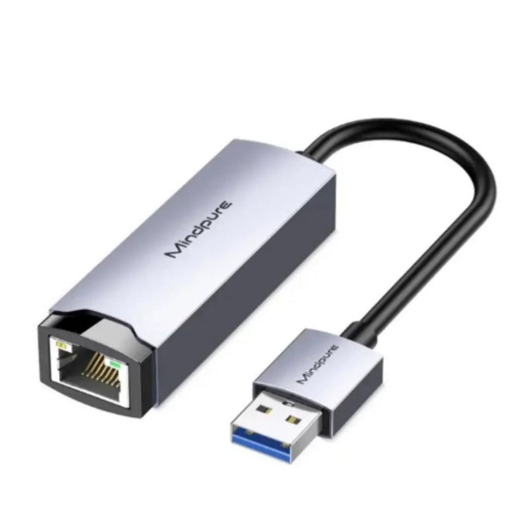 Adaptador de Red Ethernet USB 3.0 a RJ45 Gigabit 1000Mbps MINDPURE S2069