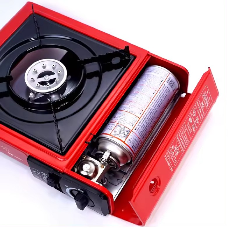 Cocina a Gas Portatil 1 Hornilla 2 en 1 Picnic Camping BOMA S1634