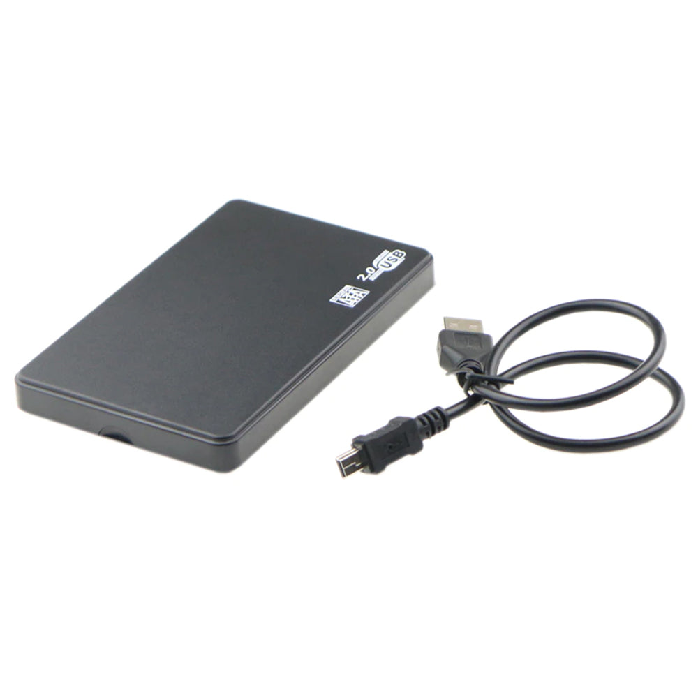 Case Disco Duro Externo Sata 2.5 Usb 2.0 presion - Negro S0972