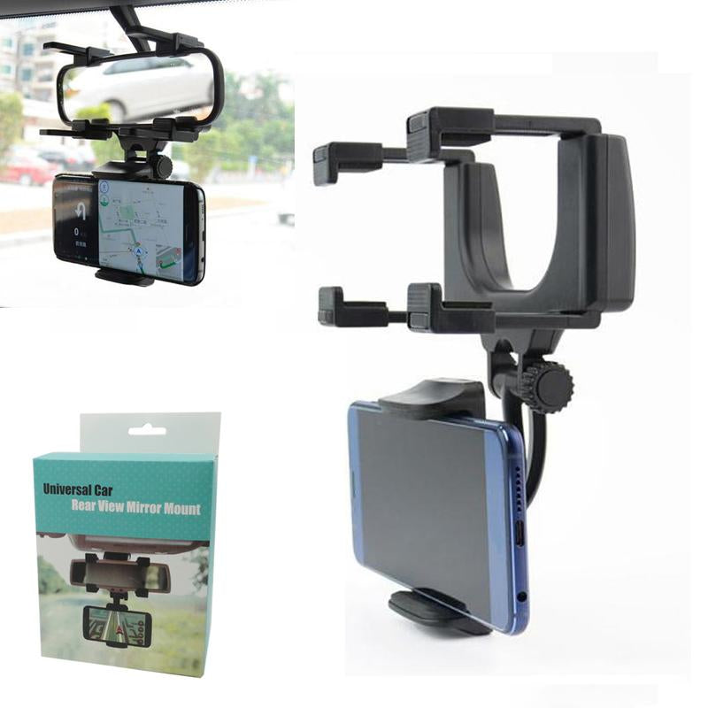 Soporte Holder para Celular en Espejo Retrovisor | Ajuste Universal S0139