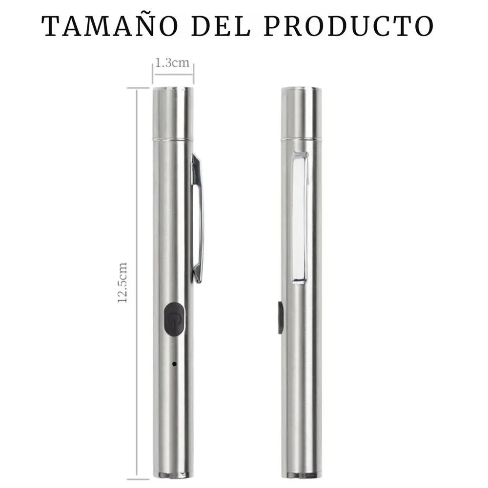 Detector de Billetes Falsos Recargable tipo Lapicero ZK-2021 luz led UV S1974