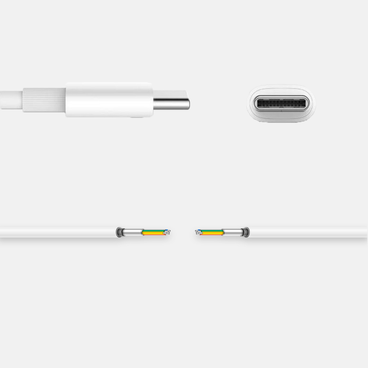 Cable Xiaomi USB-C a USB-C de Carga Rápida 3A 1.5 metros Original S2036