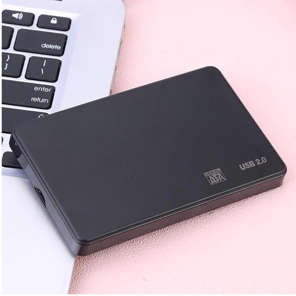 Case Disco Duro Externo Sata 2.5 Usb 2.0 presion - Negro S0972