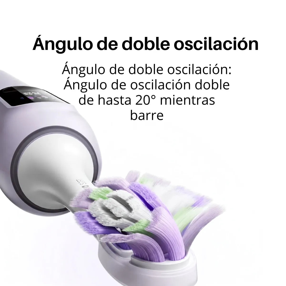 Cepillo Eléctrico Xiaomi Oscillation Electric Toothbrush Pro MES610 Pantalla Inteligente IPX8 180 Días S2221