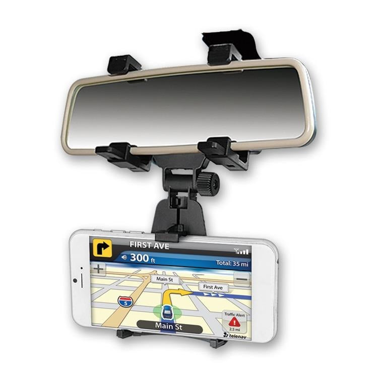 Soporte Holder para Celular en Espejo Retrovisor | Ajuste Universal S0139