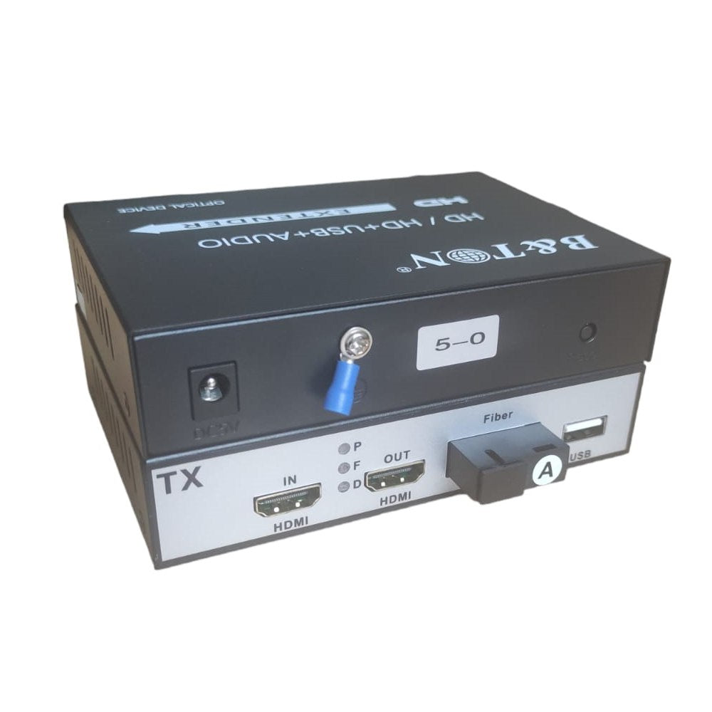 Extensión Extender HDMI fibra optica KVM Hasta 20 kilometros 1080 USB S1437