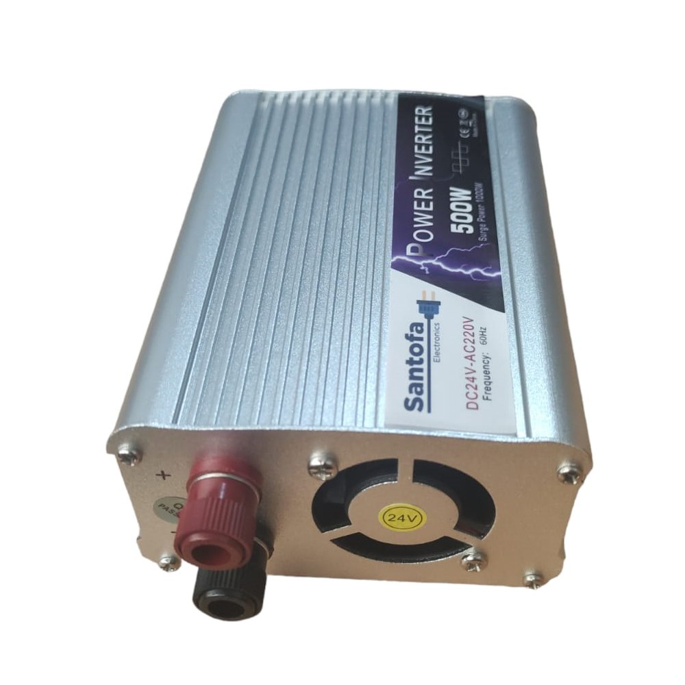 Inversor de Corriente 24V a 220V | 500W - 1000W Pico | USB SANTOFA S1382