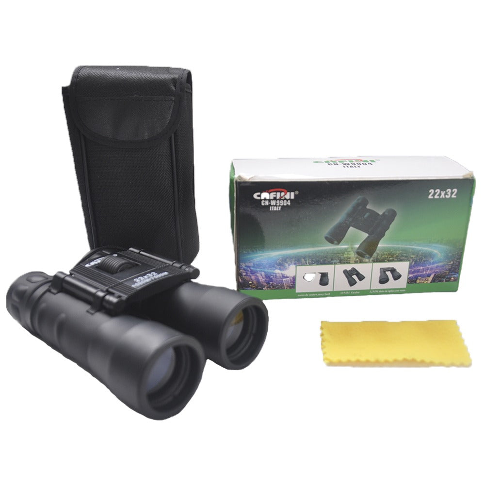 Binocular Largo Alcance 22x32 Caza Pesca Cafini Camping S0531