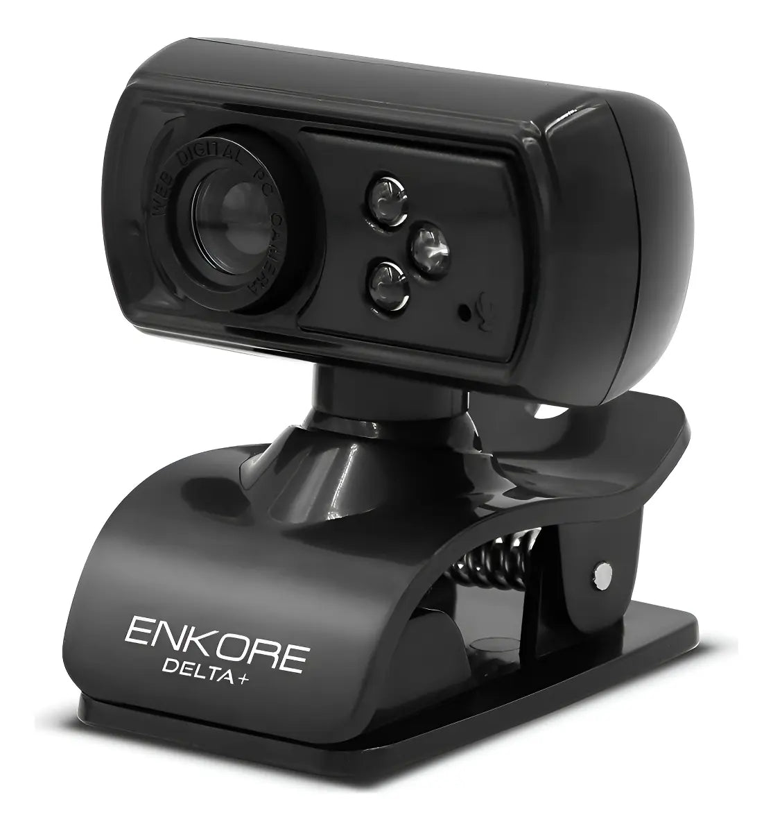 Cámara Web Full HD 1080p Enkore Delta+ ENC WC103 3 LEDs Micrófono Clip USB Plug & Play s2249