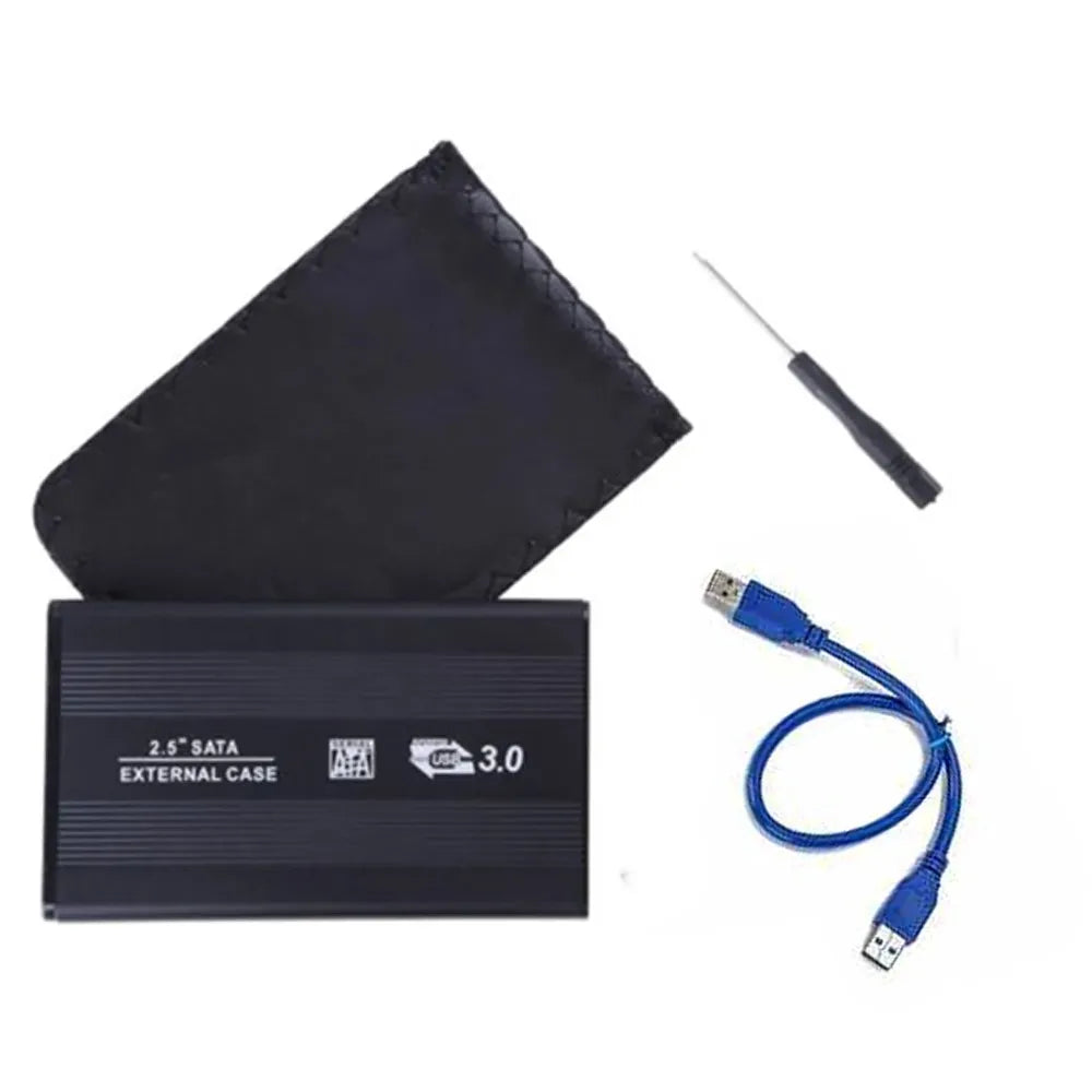 Case Disco Duro Externo Sata 2.5 USB 3.0 Laptop PC Negro S49020