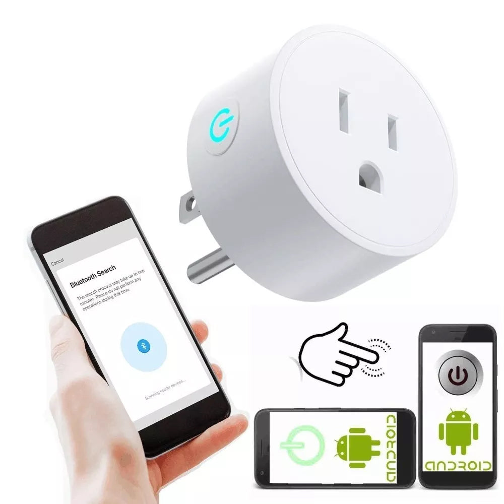 Enchufe Inteligente Wifi Control Voz Alexa Asistente Google 10A S1503