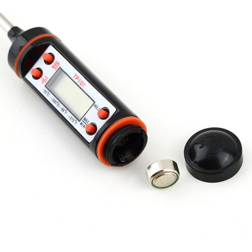 Termometro Digital Cocina Liquidos Solidos Carnes Aceite 24cm parrilla S1174