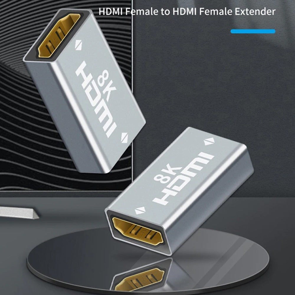 Empalme HDMI 8k 2.1 ULTRA HD hasta 10 metros extiende hdmi 8k Netcom S1151
