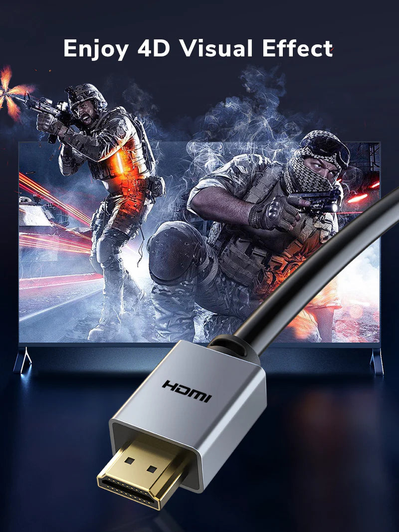 Cable HDMI 2.0 Premium 4K a 60Hz 18Gbps CABLETIME de Alta Velocidad 3 Metros S2178
