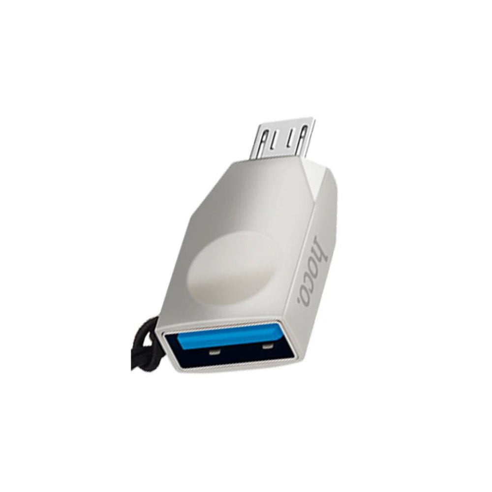 ADAPTADOR OTG MICRO USB MACHO A USB 3.0 HEMBRA HOCO V8 UA10 S0830