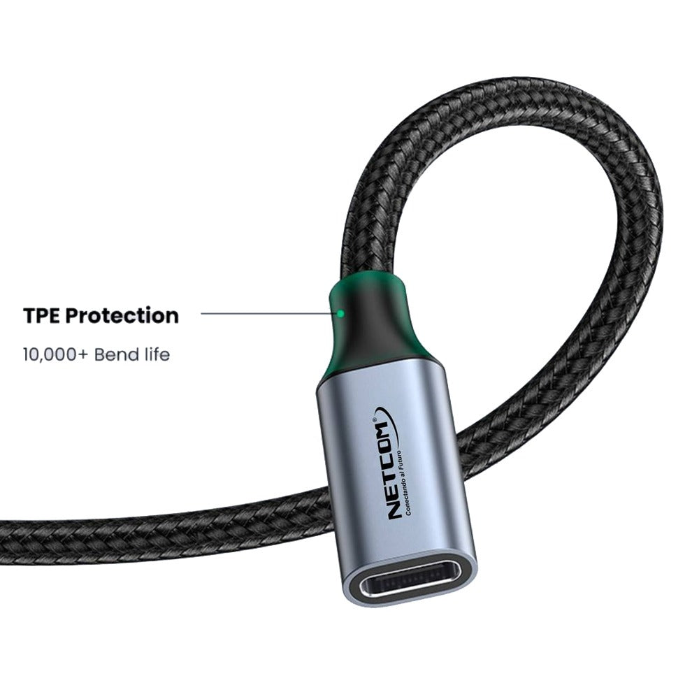 Cable Extension USB C 3.1 Tipo C macho a Tipo C hembra S1142