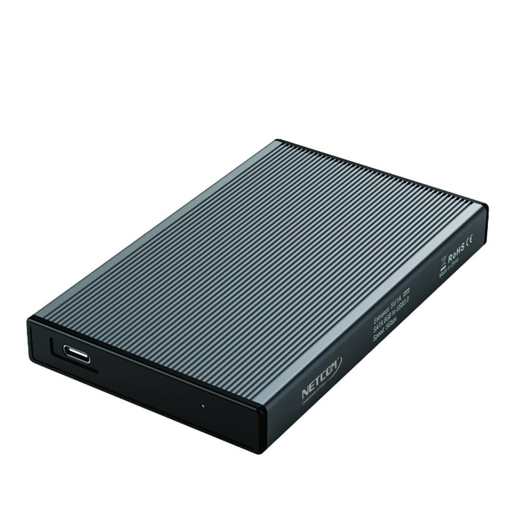 Case Disco Duro Externo Sata 2.5 Usb 3.0 NETCOM HDD SDD S1202