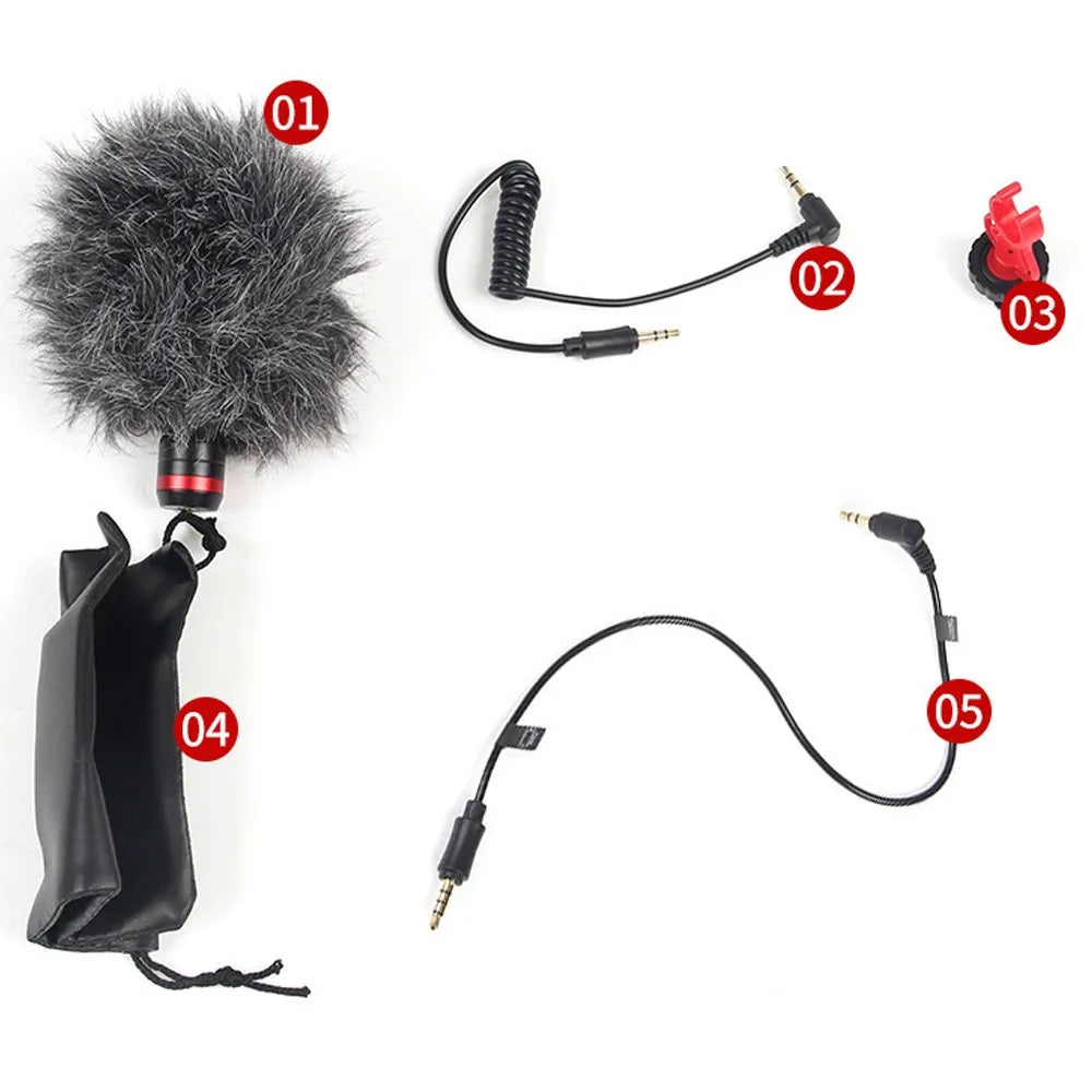 Micrófono de cañon cardiode profesional Astrid CK 12 cámaras celular S1366