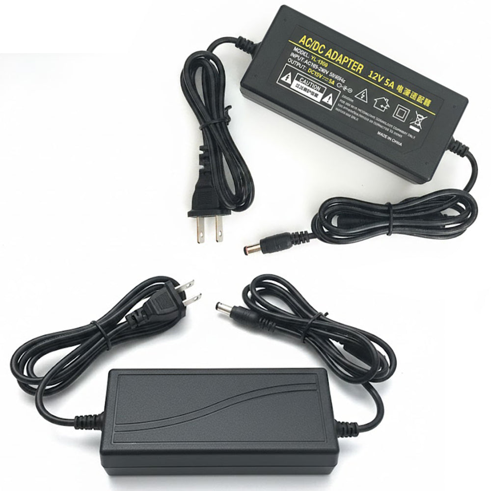 Adaptador de corriente / Fuente de Poder 12V 5A con conector 5.5×2.5 mm S2013