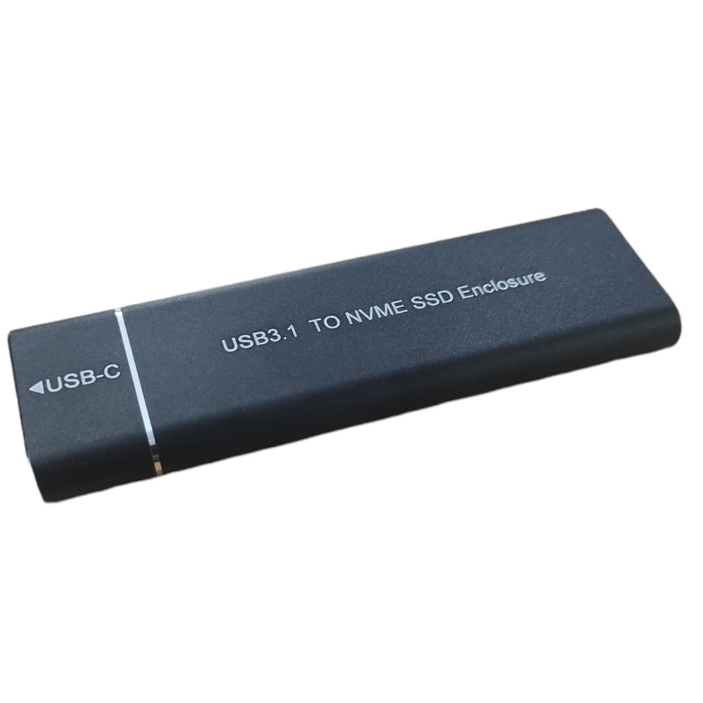 Case disco solido SSD NVME adaptador M.2 NVME a USB C 10 gbps negro S0936