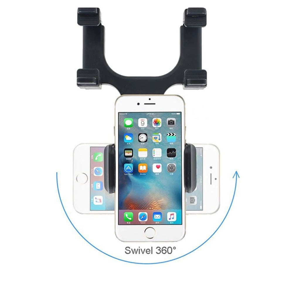 Soporte Holder Para Celular en Espejo Retrovisor | Rotación 360° H210 S0675