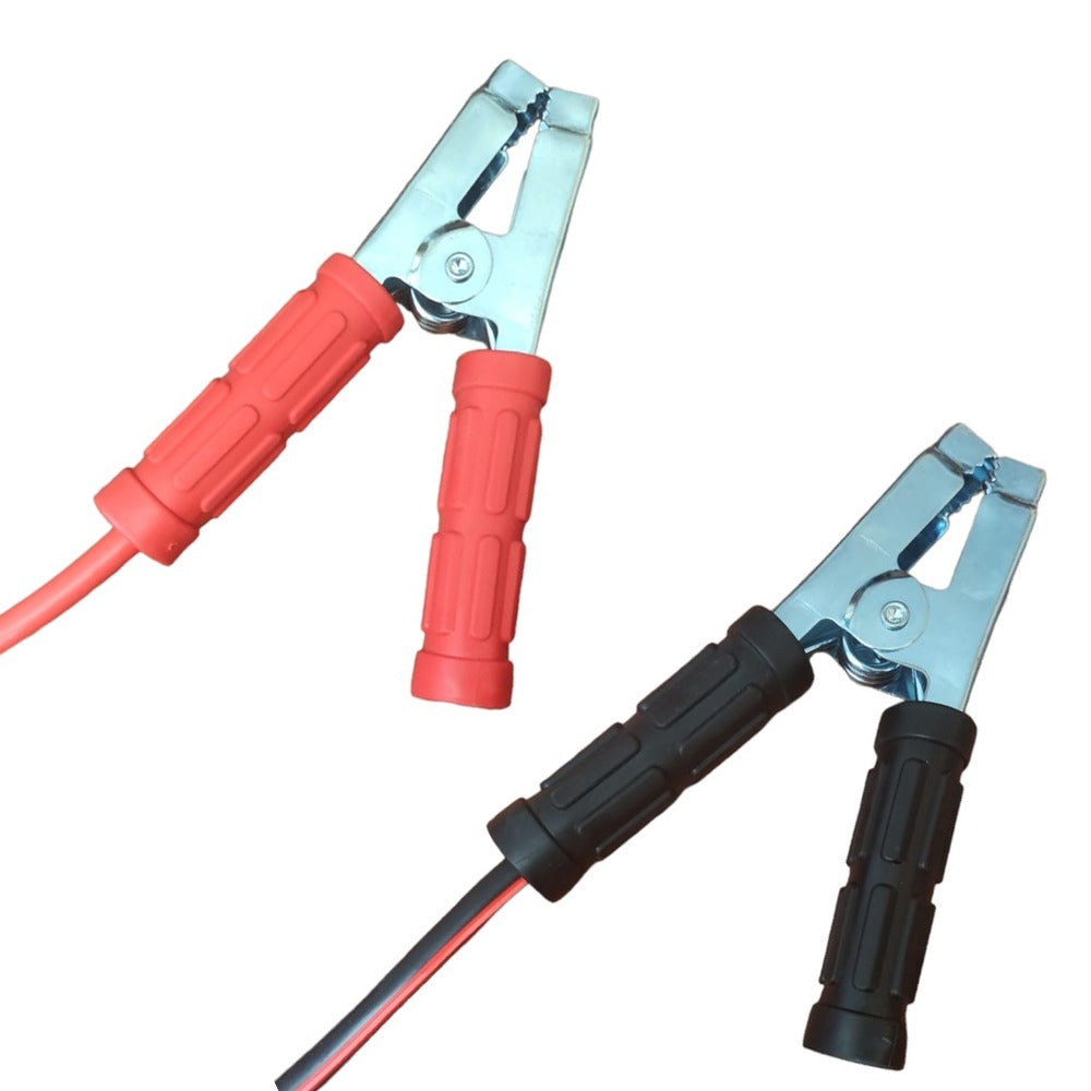 Cables para Batería de Auto 600 Amp | Pinzas Cocodrilo 2.5 mts S1240