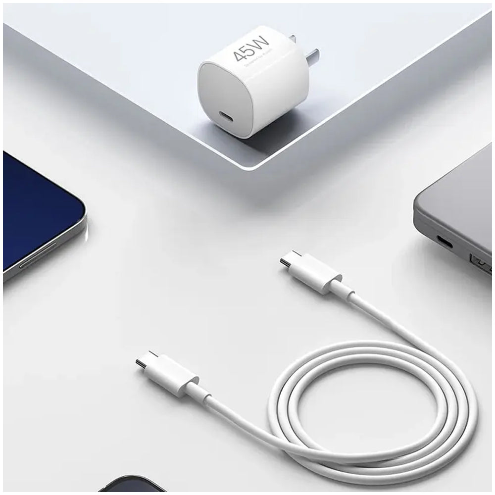 Cargador de Pared Xiaomi 45W GaN USB Tipo-C con Cable Incluido Modelo MDY-17-EA S2110