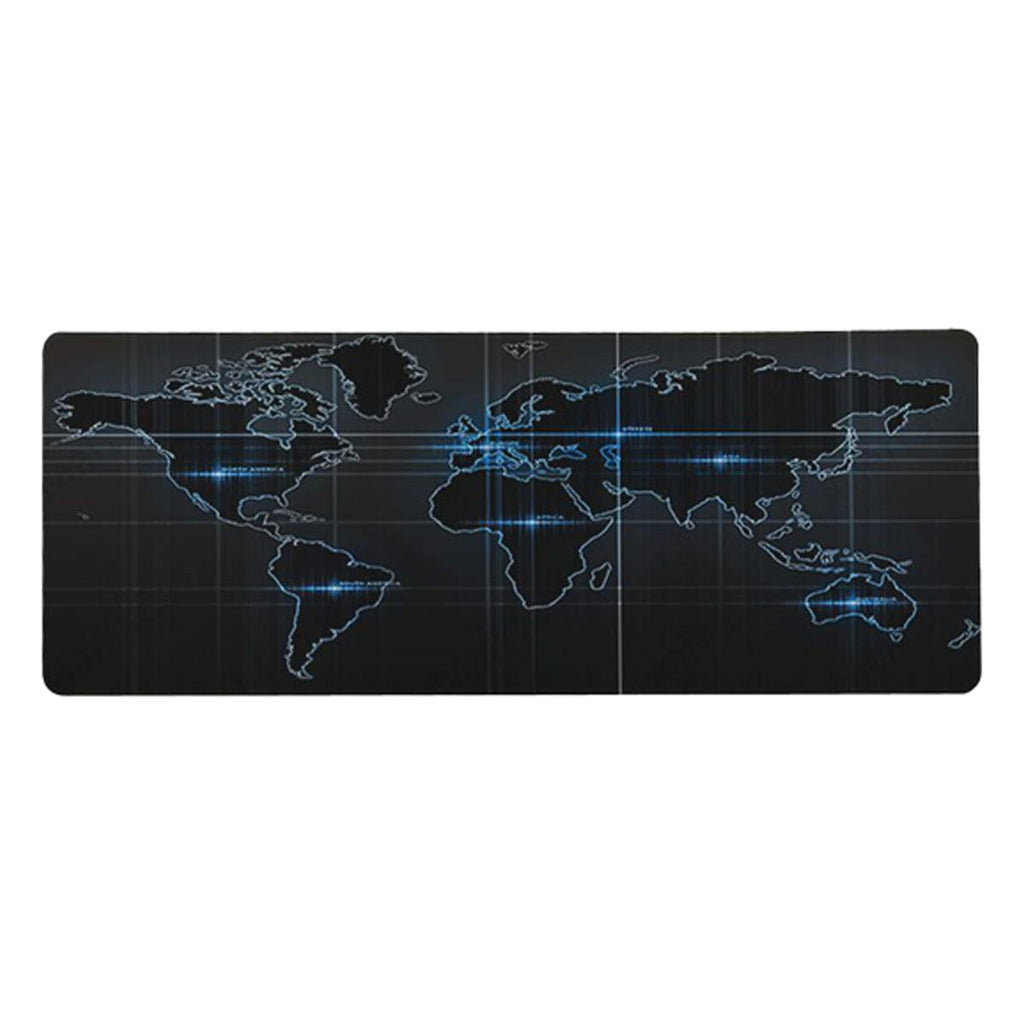 Mouse Pad Base de Escritorio Extra Large 80x30cm | Mapa Negro D S0932