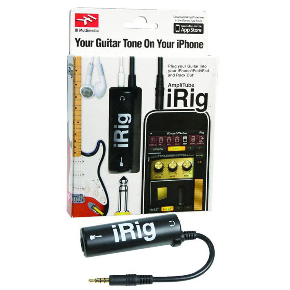 Interfaz para guitarra adaptador irig Amplitube para ios iphone ipod S0844