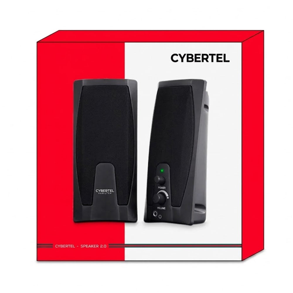 Parlantes de Escritorio Cybertel Hamilton CYB S203 Sistema de Audio 2.0 Bocinas 2.25" Alimentación USB Jack 3.5mm s2247